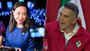 Alejandro Moreno y María Corina Machado: El eje del PRI para defender la libertad frente al autoritarismo